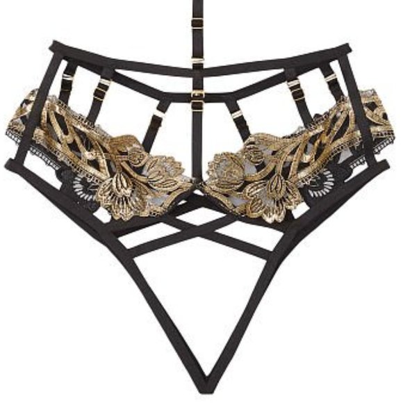 Last Pair VS VERY SEXY Band of Lovers Harness Panty So Incredibly Gorgeous! NWT - Picture 14 of 16